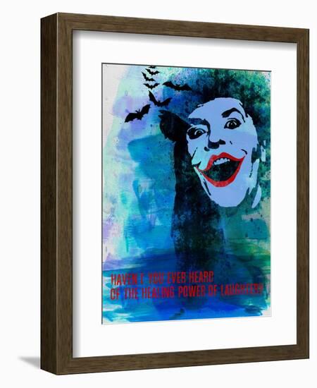 Laughter Watercolor-Anna Malkin-Framed Art Print