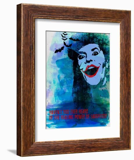 Laughter Watercolor-Anna Malkin-Framed Art Print