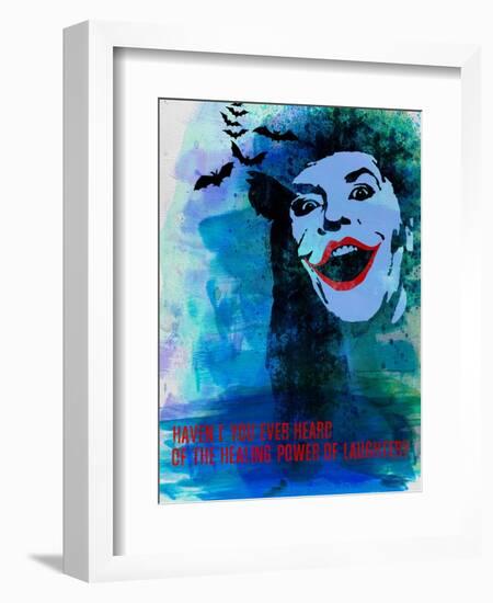 Laughter Watercolor-Anna Malkin-Framed Art Print