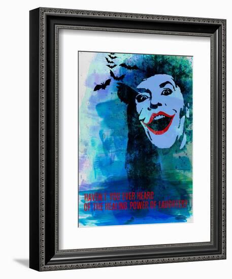 Laughter Watercolor-Anna Malkin-Framed Art Print