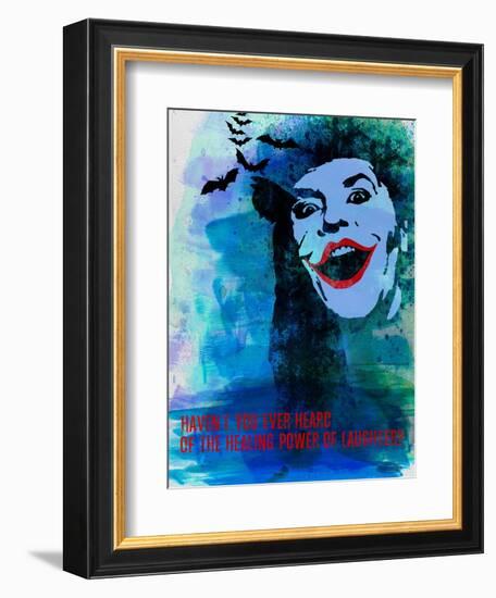 Laughter Watercolor-Anna Malkin-Framed Art Print