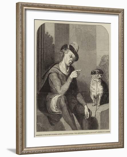 Launce's Lecture, Two Gentlemen of Verona, Act Iv, Scene 4-Thomas Francis Dicksee-Framed Giclee Print