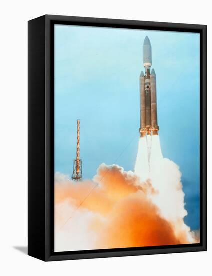Launch of a Titan IV Rocket-Lockheed Martin-Framed Premier Image Canvas