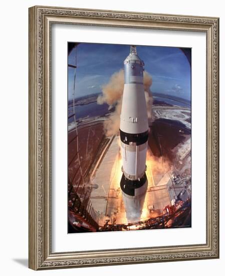 Launch of Apollo 11-Ralph Morse-Framed Photographic Print