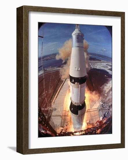 Launch of Apollo 11-Ralph Morse-Framed Photographic Print