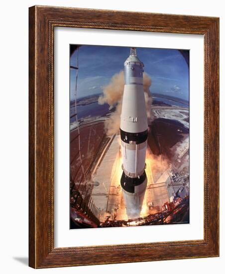 Launch of Apollo 11-Ralph Morse-Framed Photographic Print