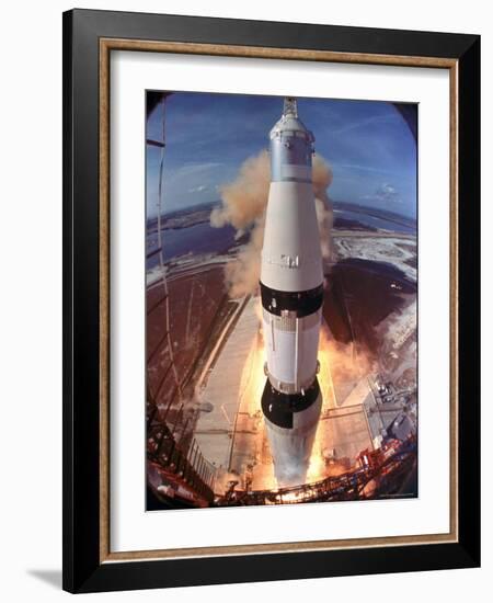 Launch of Apollo 11-Ralph Morse-Framed Photographic Print