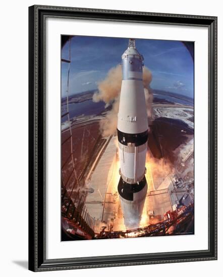 Launch of Apollo 11-Ralph Morse-Framed Photographic Print