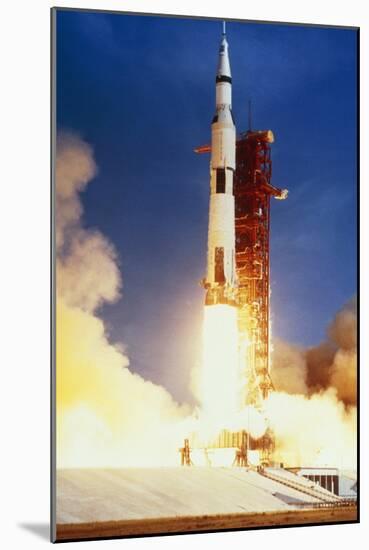 Launch of Apollo 11-null-Mounted Photographic Print