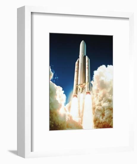 Launch of Ariane 5-David Ducros-Framed Premium Photographic Print