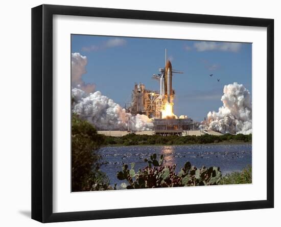 Launch of Atlantis, the 66th Space Shuttle Mission-null-Framed Photo