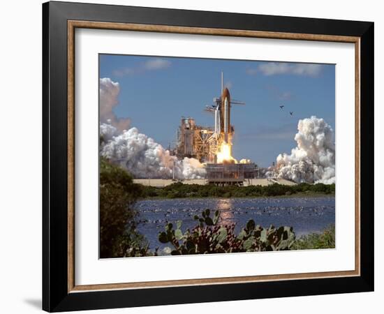 Launch of Atlantis, the 66th Space Shuttle Mission-null-Framed Photo