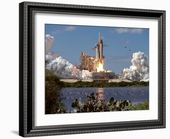 Launch of Atlantis, the 66th Space Shuttle Mission-null-Framed Photo