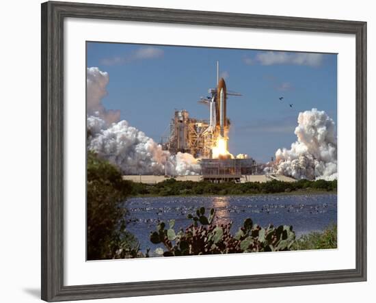 Launch of Atlantis, the 66th Space Shuttle Mission-null-Framed Photo