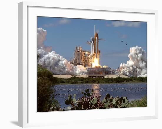 Launch of Atlantis, the 66th Space Shuttle Mission-null-Framed Photo