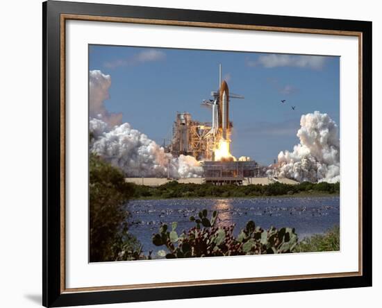 Launch of Atlantis, the 66th Space Shuttle Mission-null-Framed Photo