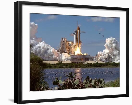 Launch of Atlantis, the 66th Space Shuttle Mission-null-Framed Photo