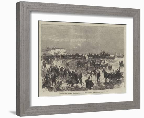 Launch of the Licensed Victualler Life-Boat at Hunstanton, Norfolk-Charles Robinson-Framed Giclee Print