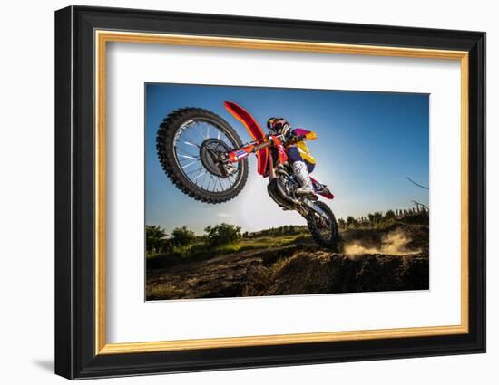 launch-Nir Amos-Framed Photographic Print