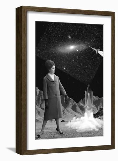 Launched-Elo Marc-Framed Giclee Print