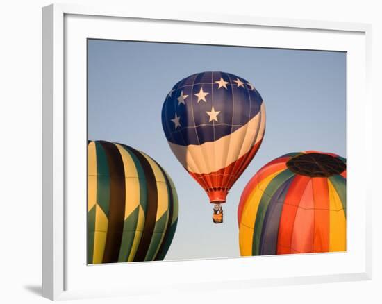 Launching Hot Air Balloons, The Great Prosser Balloon Rally, Prosser, Washington, USA-Jamie & Judy Wild-Framed Photographic Print