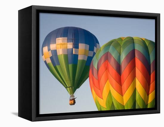 Launching Hot Air Balloons, The Great Prosser Balloon Rally, Prosser, Washington, USA-Jamie & Judy Wild-Framed Premier Image Canvas