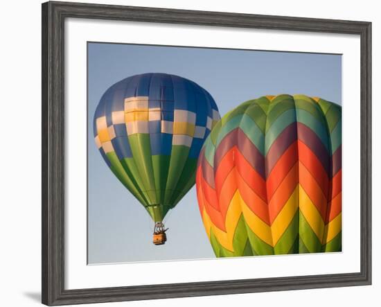 Launching Hot Air Balloons, The Great Prosser Balloon Rally, Prosser, Washington, USA-Jamie & Judy Wild-Framed Photographic Print