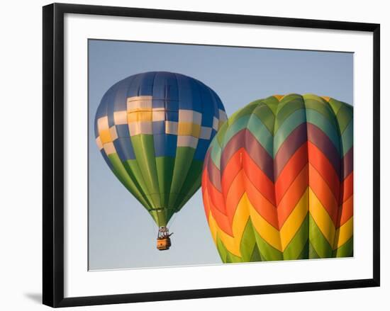 Launching Hot Air Balloons, The Great Prosser Balloon Rally, Prosser, Washington, USA-Jamie & Judy Wild-Framed Photographic Print