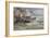 Launching the Cullerboats Lifeboat, 1902-Robert Jobling-Framed Giclee Print