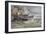 Launching the Cullerboats Lifeboat, 1902-Robert Jobling-Framed Giclee Print