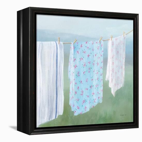 Laundry Day II-Danhui Nai-Framed Stretched Canvas