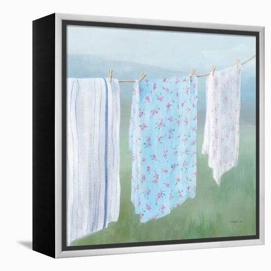 Laundry Day II-Danhui Nai-Framed Stretched Canvas