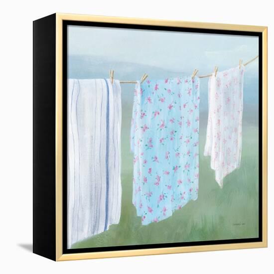 Laundry Day II-Danhui Nai-Framed Stretched Canvas