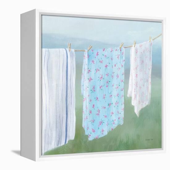 Laundry Day II-Danhui Nai-Framed Stretched Canvas