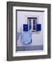 Laundry Hanging on Line at Window in the Moorish Quarter of Alfama, Lisbon, Portugal-Yadid Levy-Framed Photographic Print