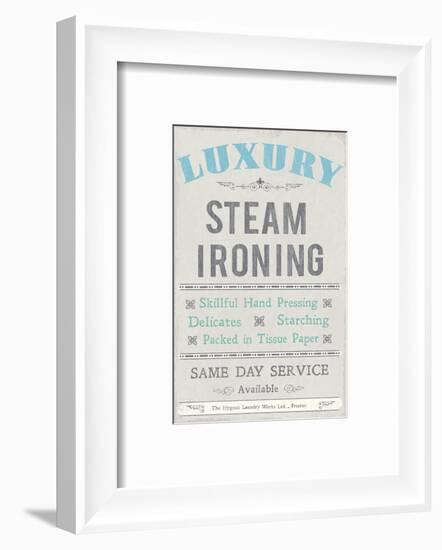 Laundry II-The Vintage Collection-Framed Art Print
