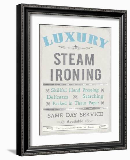 Laundry II-The Vintage Collection-Framed Art Print