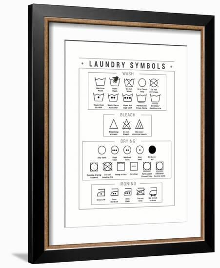 Laundry Lessons-Joni Whyte-Framed Giclee Print