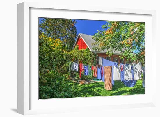 Laundry Line-Robert Goldwitz-Framed Photographic Print