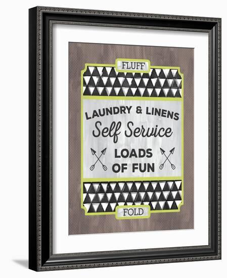 Laundry Linens-Ashley Sta Teresa-Framed Art Print