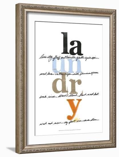 Laundry Lines I-Deborah Velasquez-Framed Art Print