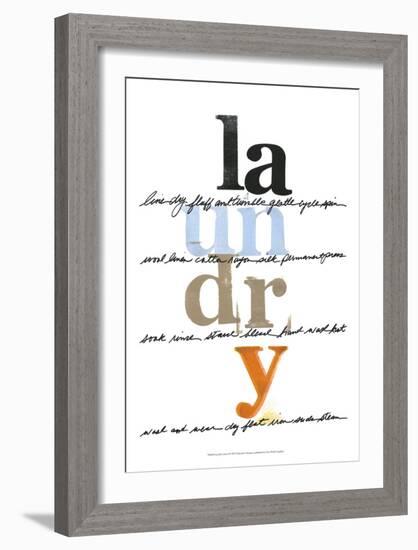 Laundry Lines I-Deborah Velasquez-Framed Art Print