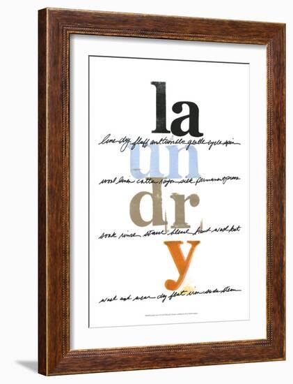 Laundry Lines I-Deborah Velasquez-Framed Art Print