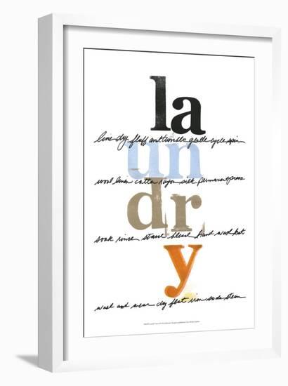 Laundry Lines I-Deborah Velasquez-Framed Art Print