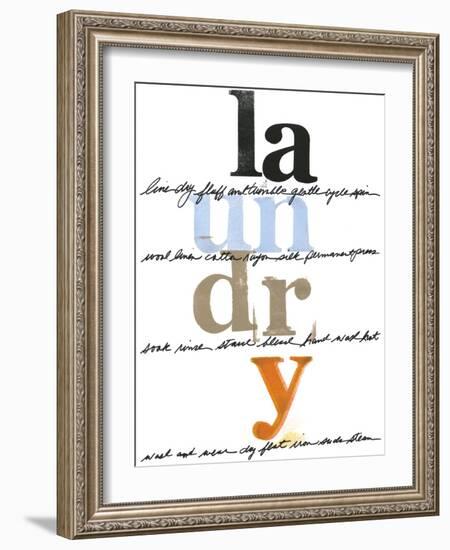 Laundry Lines I-Deborah Velasquez-Framed Art Print