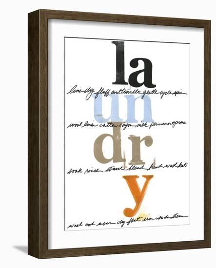 Laundry Lines I-Deborah Velasquez-Framed Art Print