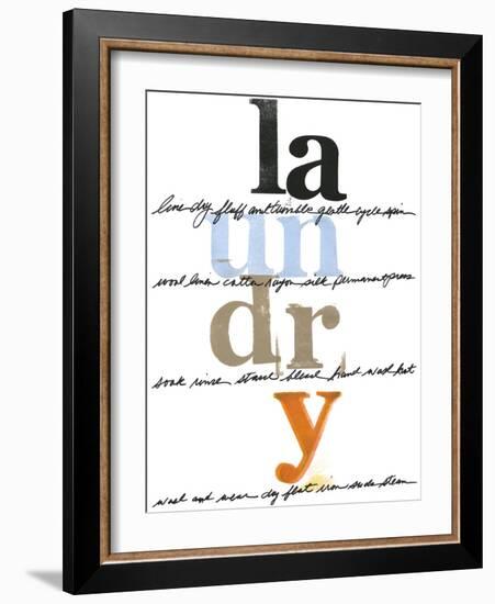 Laundry Lines I-Deborah Velasquez-Framed Art Print