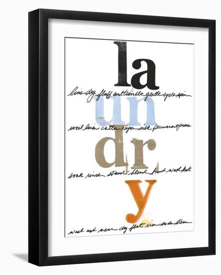 Laundry Lines I-Deborah Velasquez-Framed Art Print