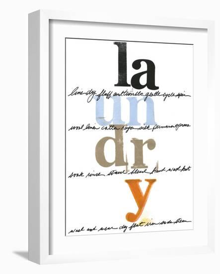 Laundry Lines I-Deborah Velasquez-Framed Art Print