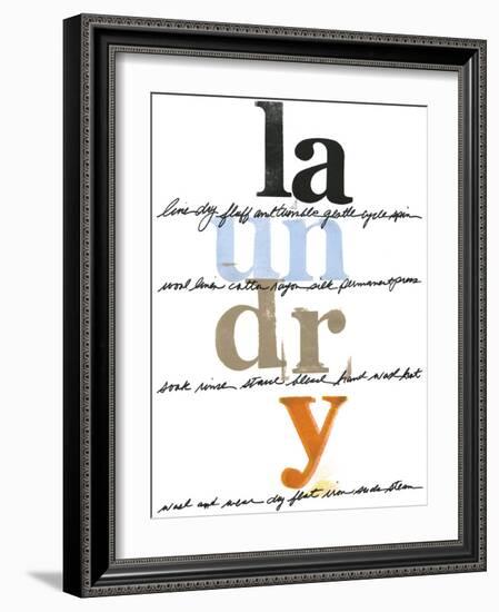 Laundry Lines I-Deborah Velasquez-Framed Art Print